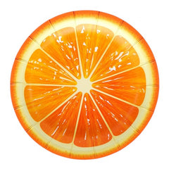 Orange Fruit Shaped Dessert Party Plates