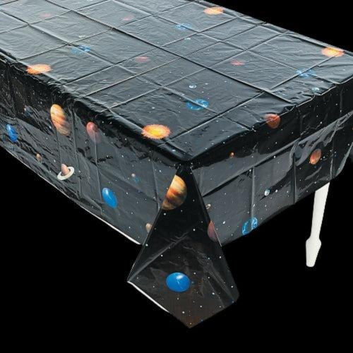 Outer Space Plastic Tablecloth