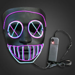 EL Wire X Out Mask