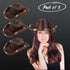 LED Light Up Flashing Sequin Brown Cowboy Hat - Pack of 3 Hats