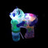 Light Up Panda Bear Bubble Gun