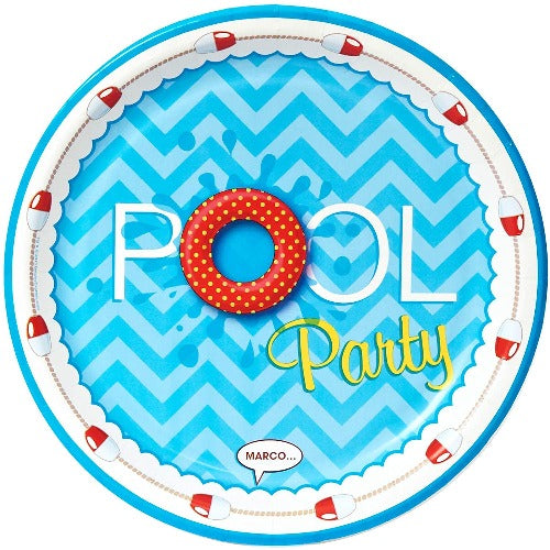 Summer Beach Ball Pool Party Dinner Plates