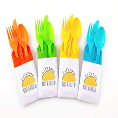 Taco Party Cutlery Bag Sets