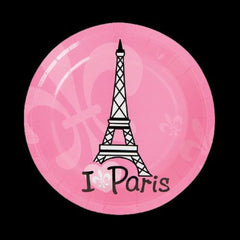 Perfectly Paris Paper Dessert Plates