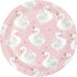 Swan Party Pattern Dessert Plates