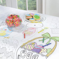 Easter Color-In Table Cover