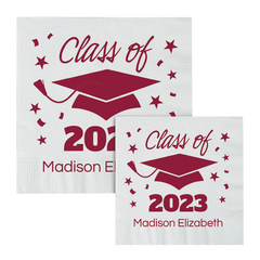 Personalized Class of Paper Luncheon Napkins