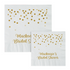 Personalized Confetti Dots Beverage Napkins