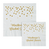 Personalized Confetti Dots Luncheon Napkins