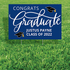 Personalized Graduate Script Yard Sign