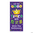 Personalized Mardi Gras Vertical Banner