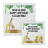 Personalized Sophisticated Safari Beverage Paper Napkins