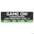 Personalized Video Game Vinyl Banner - Small