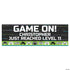 Personalized Video Game Vinyl Banner - Large