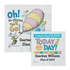 Personalized Whimsical Striped Christmas Oh, the Places You'll Go Beverage Napkins