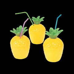 10 Oz Pineapple Cups with Lids