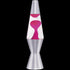 12oz Lava Brand Motion Lamp Clear Liquid Pink Wax