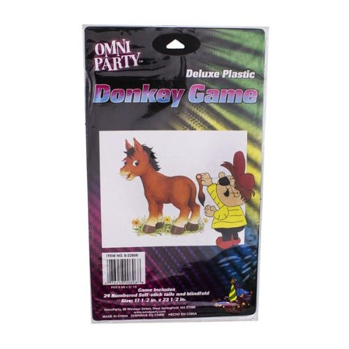 Pin the Tail on the Donkey Game Set