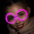 Round Glow Eyeglasses - Pink