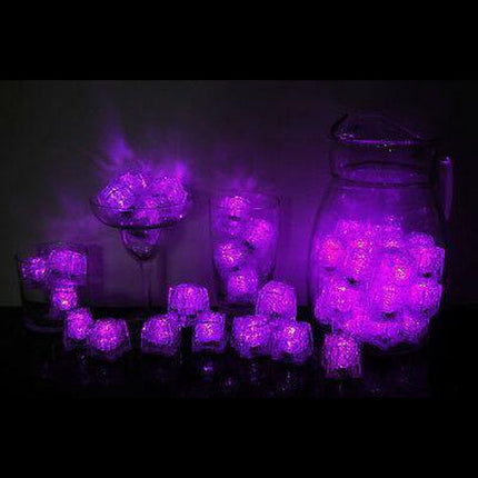 3 Mode Light up Pink LED Ice Cubes