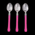 Pink Premium Plastic Spoons