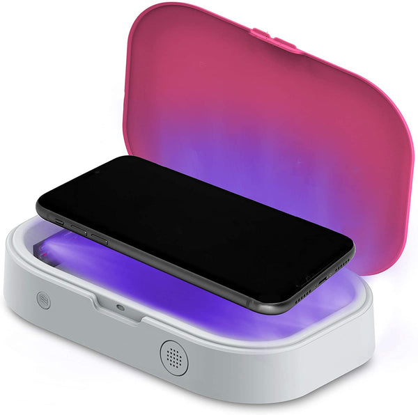 Portable UV Light Sterilizer Box Pink