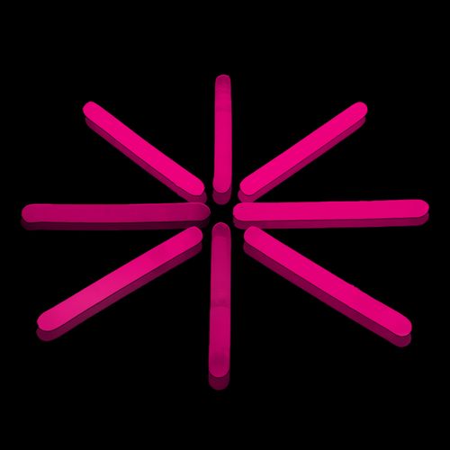 1.5 Inch Pink Mini Glow Sticks - Pack of 50