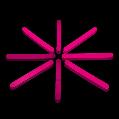 1.5 Inch Pink Mini Glow Sticks - Pack of 50