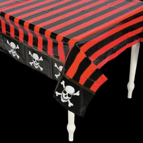 Pirate Printed Plastic Tablecloth