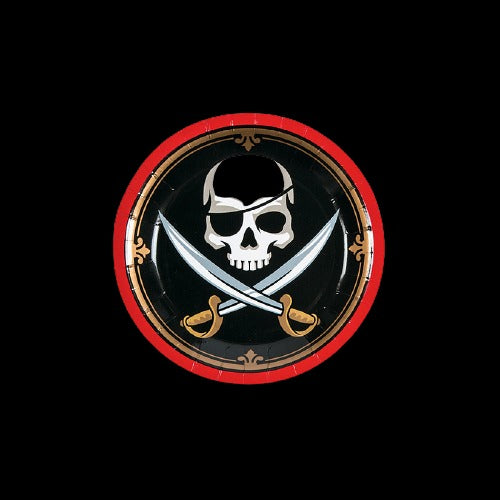 Pirate Paper Dessert Plates