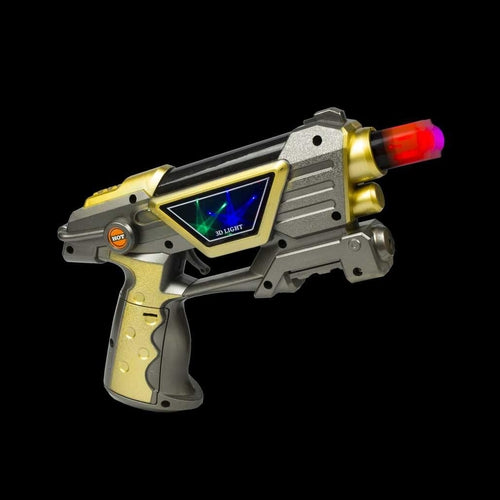 LED 9 Inch Space Pistol Toy