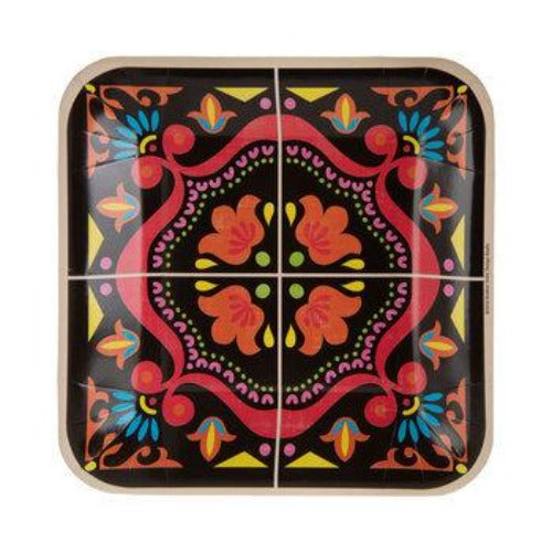 Fiesta Paper Plates - Small