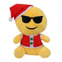 15 Inch Plush Christmas Emoji with Sunglasses