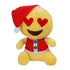 15 Inch Plush Christmas Emoji with Hearts