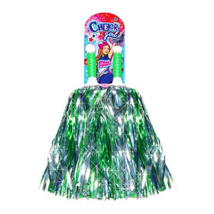 Cheer Girl Metallic Pom Poms