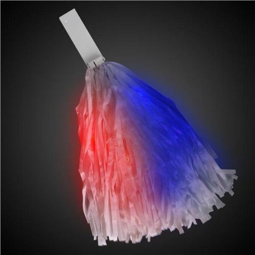 LED Red & Blue Pom Pom
