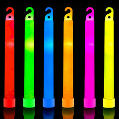 6 Inch Premium Multicolor Glow Sticks
