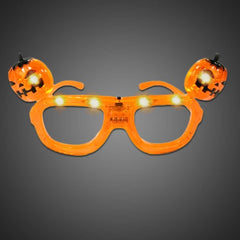 LED Light Up Pumpkin Sunglasses