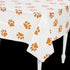 Puppy Paw Print Plastic Tablecloth