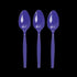 Purple Color Plastic Spoons