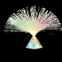 Fiber Optic Pyramid Centerpiece