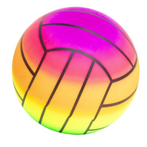 6 Inch Rainbow Mini Sports Ball
