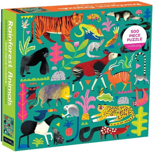 Rainforest Animals 500pc Puzzle