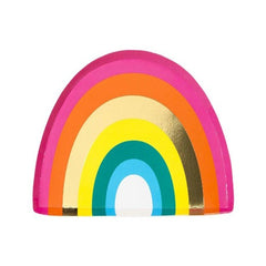 Rainbow Shaped Sturdy Paper Plates