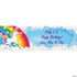 Rainbow Unicorn Party Custom Banner - Medium