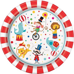 Circus Party Dinner Plates