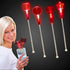 Red LED Cocktail Stir Sticks