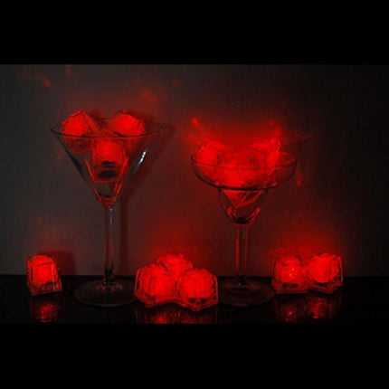 3 Mode Light Up Red LED Ice Cubes