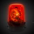 Red Orange Police Light