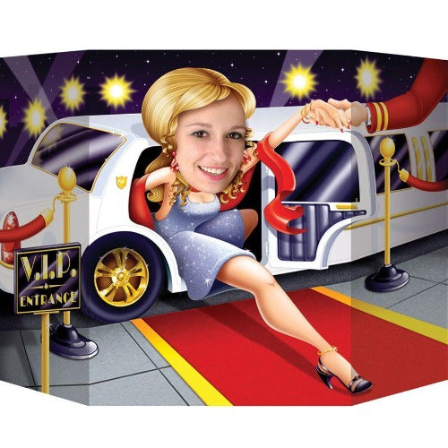 Red Carpet Arrival Photo Prop